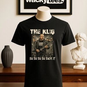The Kliq Concert Wrestling Parody Suck It The Game Hunter Triple H Graphic Shirt